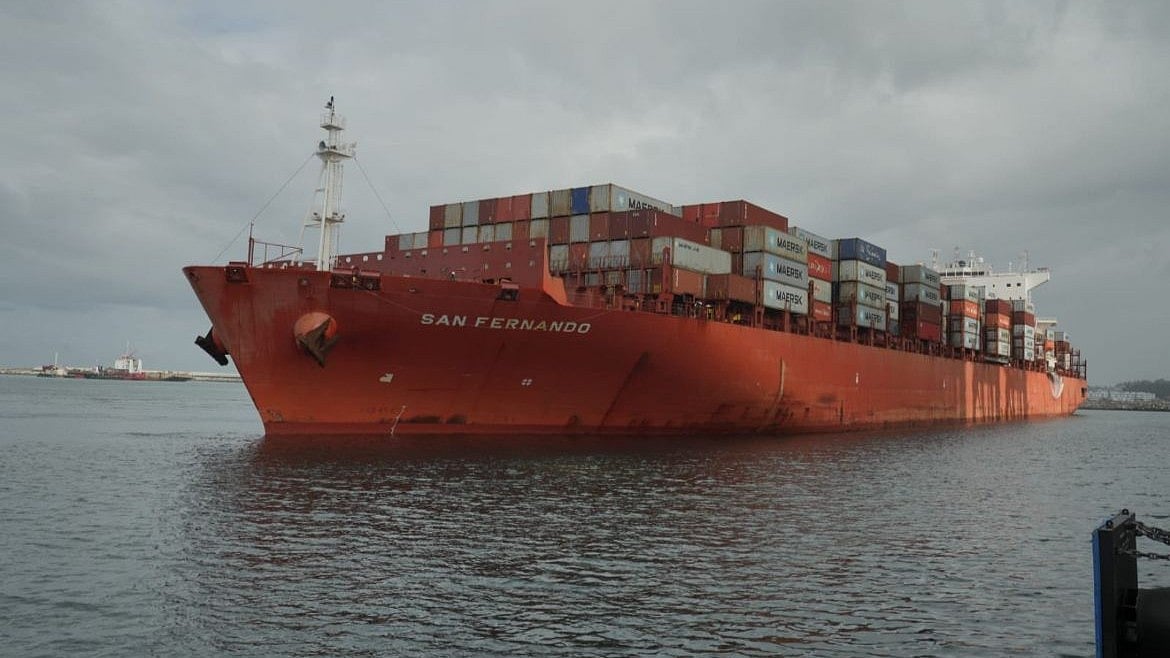 X/Gautam Adani : Adani Group's Vizhinjam Port Welcomes Its First Cargo Ship |
